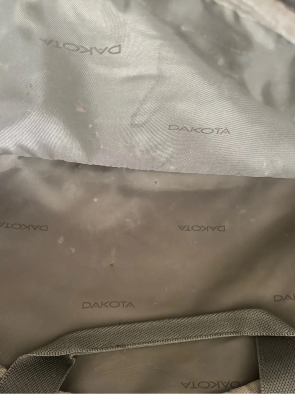 Dakota by Tumi Olive Green Ballistic Nylon Carry-On Bag